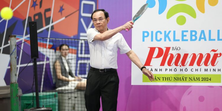 Giải Pickleball Báo Phụ nữ TPHCM lần thứ nhất năm 2024 – Giải đấu là chiếc cầu nối yêu thương