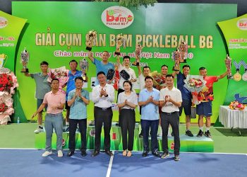 Bắc Giang: 248 VĐV về dự Giải vô địch Pickle Ball chào mừng 20/10
