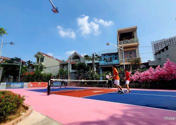 Những hình ảnh ấn tượng sau giải đấu trên cụm sân BOM Quang Huy