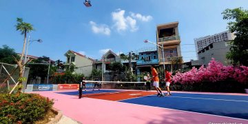 Những hình ảnh ấn tượng sau giải đấu trên cụm sân BOM Quang Huy