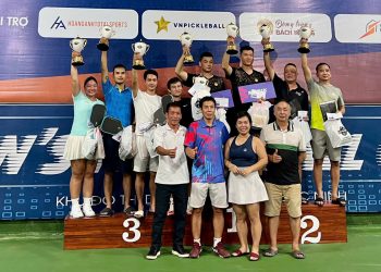 Giải pickleball Từ Sơn: Bắc Giang, Lạng Sơn giành nhiều giải cao