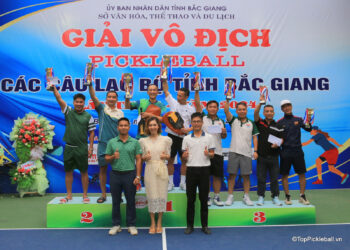 Những hình ảnh ấn tượng tại Giải Vô địch các CLB pickleball tỉnh Bắc Giang lần I-2024